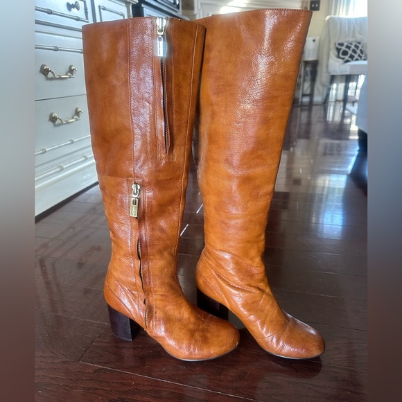 Vince Camuto Leather Boots - Picture 1 of 7